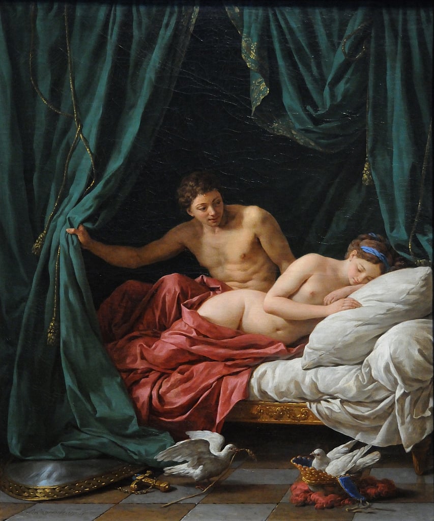 Mars (Aries) And Venus Allegory, 1770 by Jean Louis Jean François Lagrenée